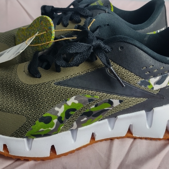 Reebok Men\'s 6.5 Zig Dynamica 2.0 Camo NWT Athletic Shoes Gum Soles main image 16